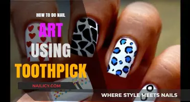 Creative Nail Art Designs Using a Toothpick: A DIY Guide
