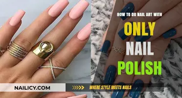 Creative Nail Art: Mastering Designs with Just Nail Polish