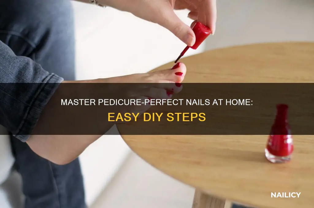 how to do nail as done by pedicure