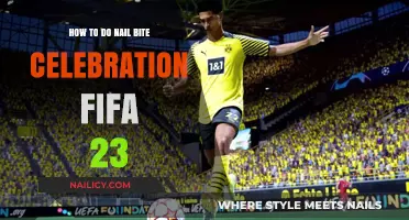 Master the Nail Bite Celebration in FIFA 23: Step-by-Step Guide