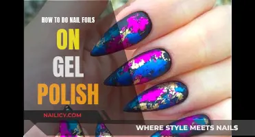 Nail Foils on Gel Polish: Application Techniques and Tricks