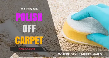 Quickly Remove Nail Polish from Carpet: Easy DIY Cleaning Tips