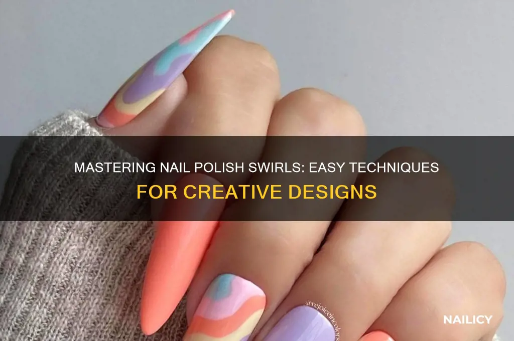how to do nail polish swirls