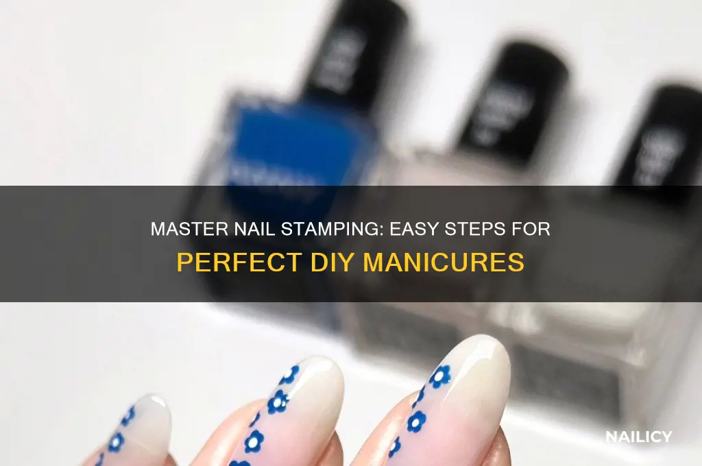 how to do nail stamping