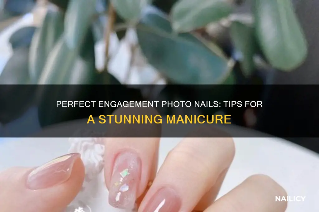 how to do nails for engagement photos