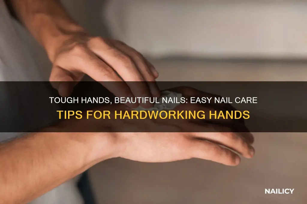 how to do nails forrjpb tough on hands
