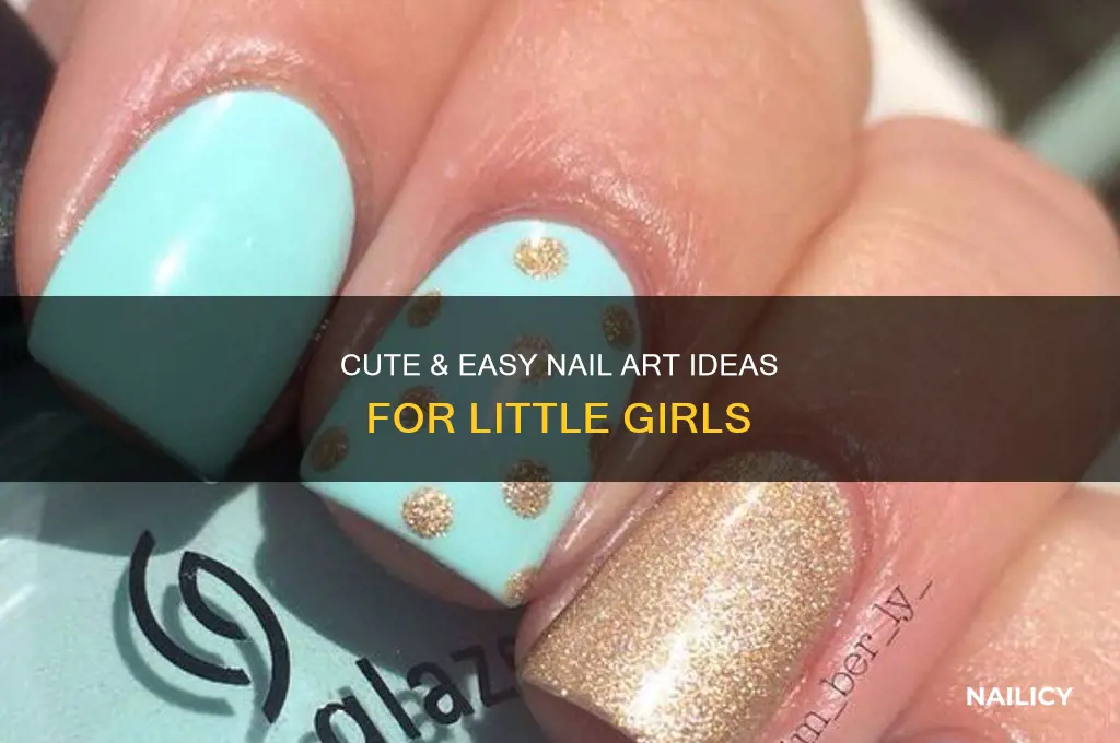 how to do nails in litle girs