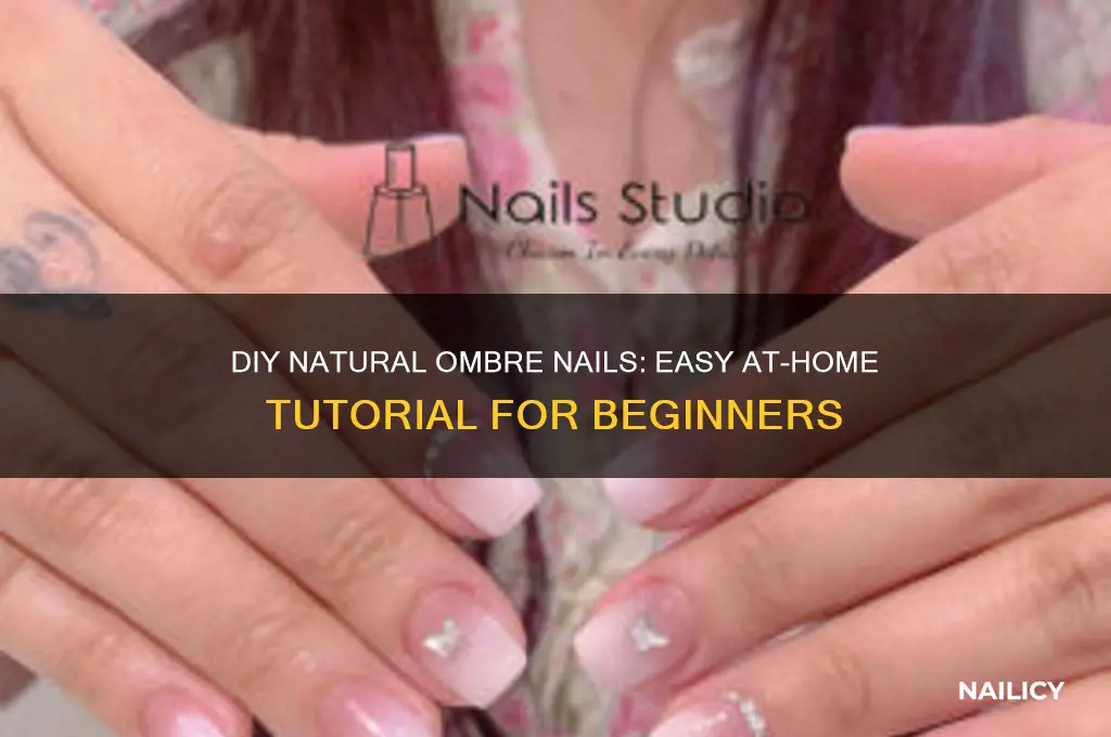 how to do natural ombre nails at home