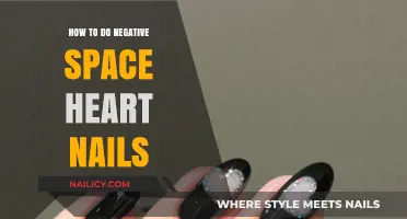 Create Stunning Negative Space Heart Nail Art: Easy DIY Guide