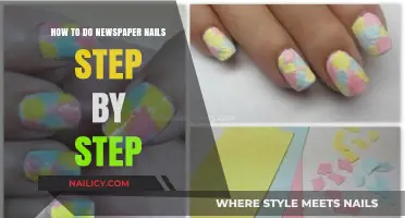 Newspaper Nails Tutorial: Easy Step-by-Step Guide for Trendy Manicure