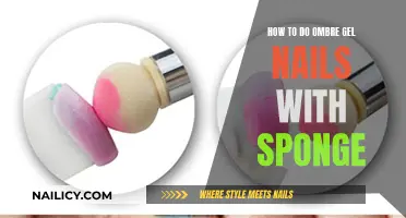 Ombre Gel Nails: Sponge Technique for Beginners