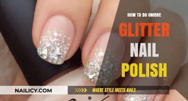 Glamour Gradient: Mastering Ombre Glitter Nail Polish Techniques