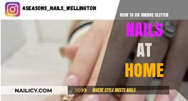 DIY Ombre Glitter Nails: Easy Step-by-Step Guide for Home Manicures