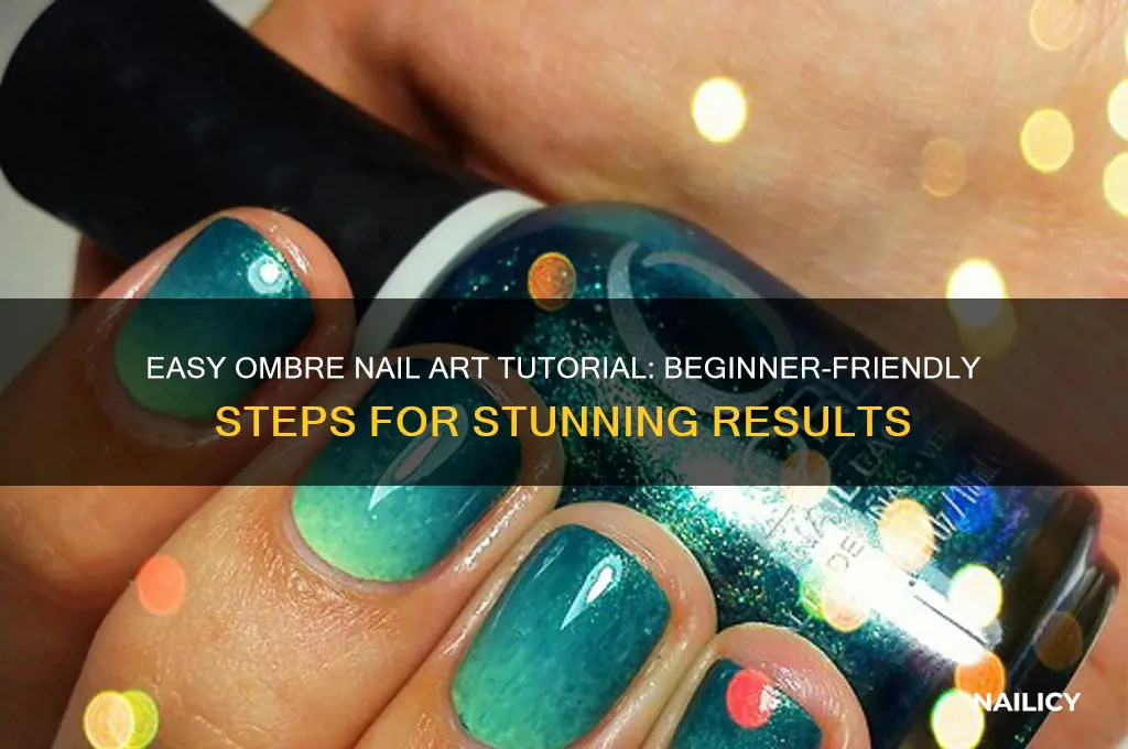 how to do ombre nails for beginners