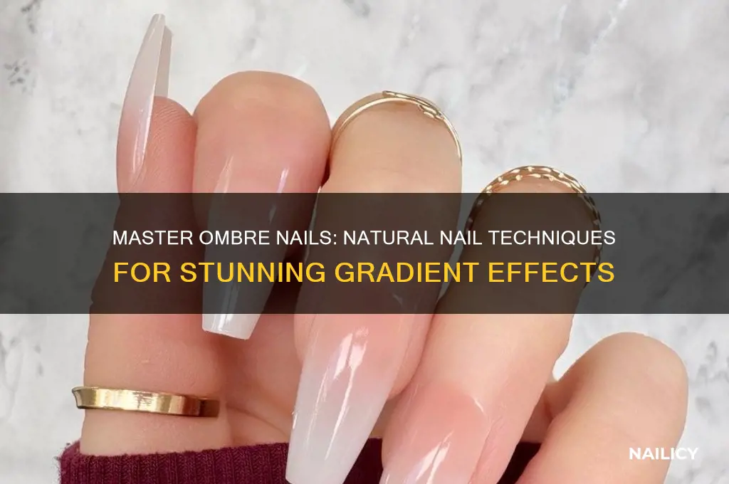 how to do ombre nails on natural nails