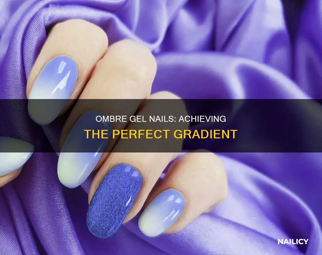 how to do ombre nails with gel