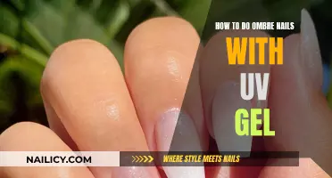 Ombre Nails: UV Gel Application Techniques and Tricks