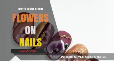 Mastering One Stroke Flowers: Easy Nail Art Tutorial for Beginners