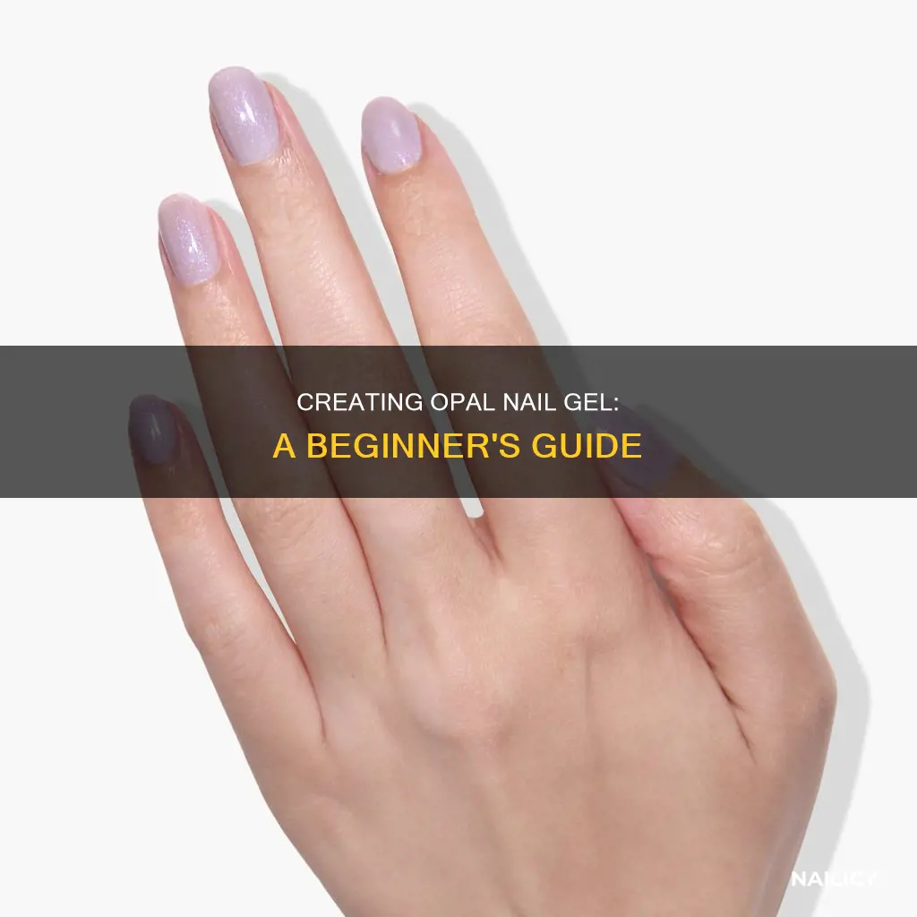 how to do opal nail gel