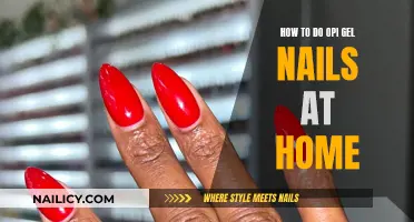 Gel Nails at Home: DIY OPI Gel Manicure