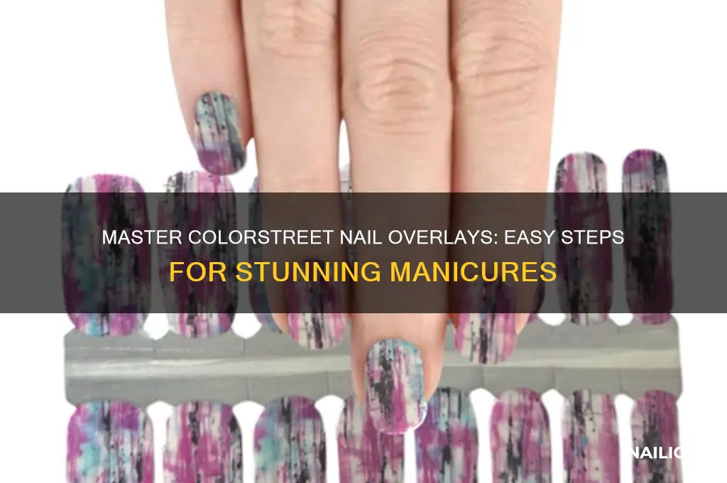 how to do overlay with colorstreet nails