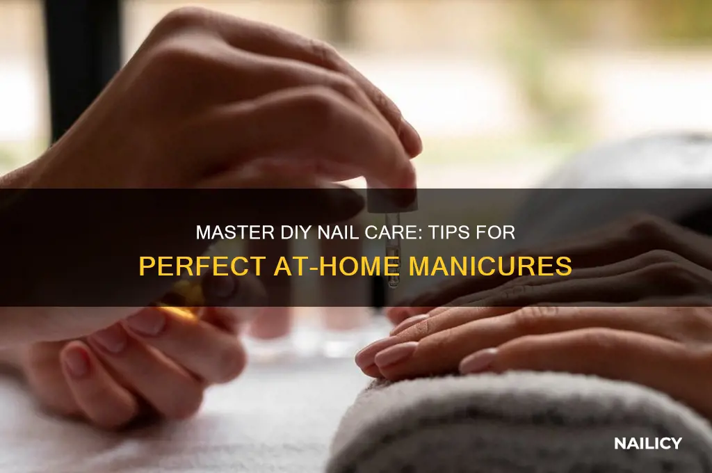 how to do own nails at home