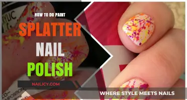 Master the Art of Paint Splatter Nail Polish: Easy DIY Guide