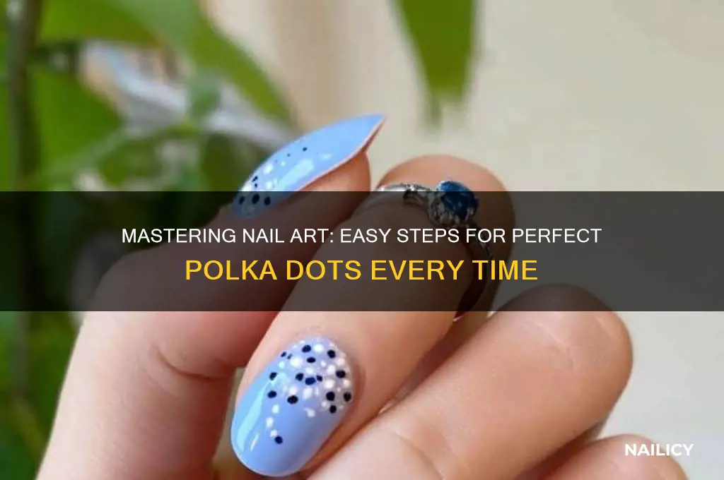 how to do perfect dots on nails