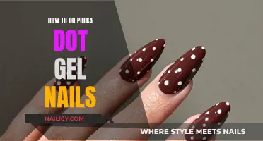 Creating Fun Polka Dot Gel Nails at Home