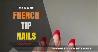 Elegant Red French Tip Nails: A Step-by-Step DIY Guide