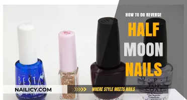 Master Reverse Half Moon Nails: Easy Steps for Chic Manicures
