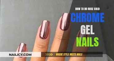 Rose Gold Chrome Gel Nails: Achieving the Perfect Manicure