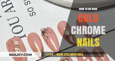 Glam Rose Gold Chrome Nails: Easy DIY Tutorial for Stunning Manicures