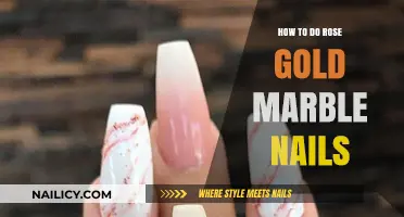 Elegant Rose Gold Marble Nails: Step-by-Step DIY Tutorial