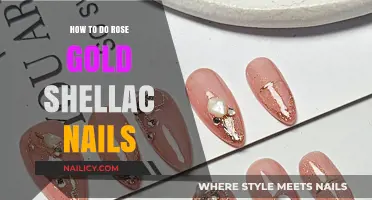Elegant Rose Gold Shellac Nails: Step-by-Step DIY Guide