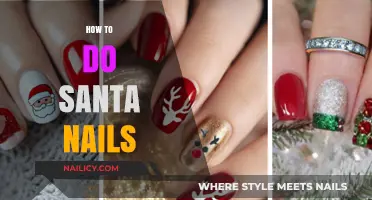 Festive Santa Nails: Easy DIY Christmas Manicure Tutorial