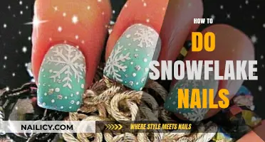 Create Stunning Snowflake Nails: Easy Winter Manicure Tutorial