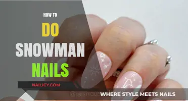 Chic Winter Manicure: Easy Steps to Create Snowman Nails