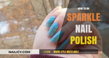 Glamourous Sparkle Nail Polish: Easy DIY Steps for Shiny Nails