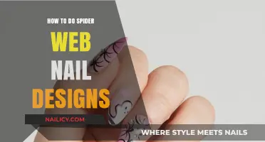 Create Spooky Spider Web Nail Art: Easy DIY Tutorial
