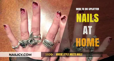 Easy DIY Splatter Nails: Create Messy Chic Manicures at Home