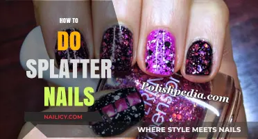 Master the Art of Splatter Nails: Easy DIY Guide