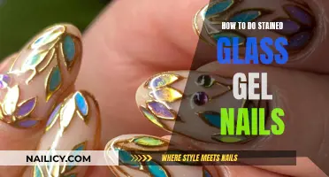 Stained Glass Gel Nails: Achieving the Perfect Look