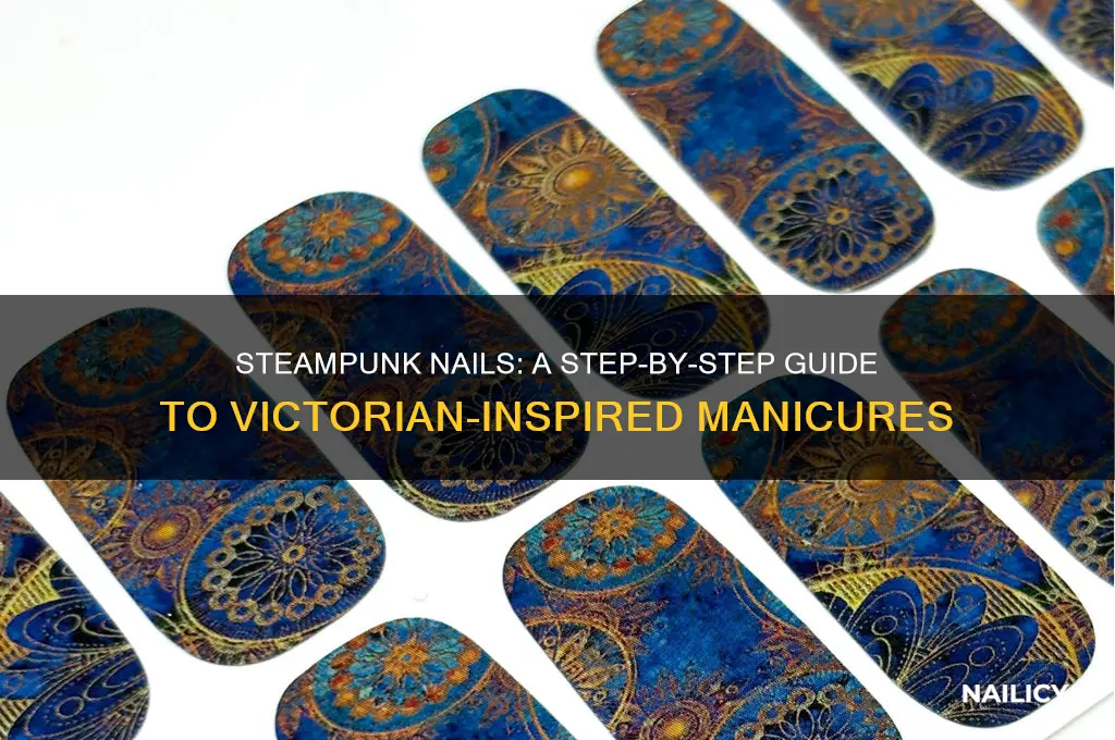 how to do steampunk nails