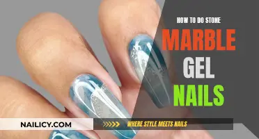 Creating Stone Marble Gel Nails: A Step-by-Step Guide