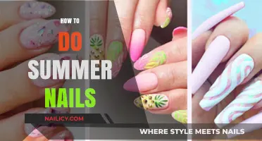 Summer Nail Art: Easy DIY Designs for Vibrant, Beach-Ready Manicures