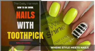 Easy Swirl Nail Art Tutorial: Master Toothpick Techniques in Minutes