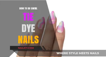 Master Swirl Tie Dye Nails: Easy DIY Manicure Tutorial