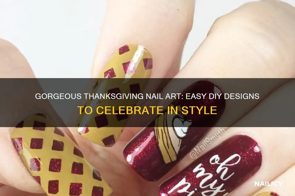 how to do thanksgiving nails