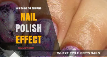 Master the Dripping Nail Polish Effect: Easy DIY Tutorial